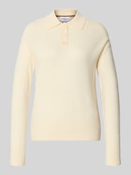 Knitwear-poloshirt van mix van wol en kasjmier model 'SORMA' van Marella - 45