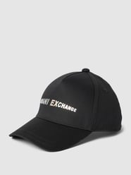 Basecap mit Label-Print von ARMANI EXCHANGE Schwarz - 24