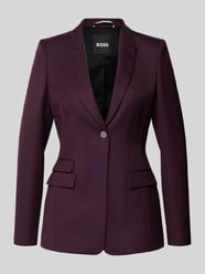 Getailleerde blazer van wolmix, model 'JUICYLARA2' van BOSS - 1