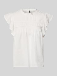 Regular Fit Blusentop aus reiner Baumwolle Modell 'TRINE' von Vero Moda - 36