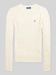 Regular Fit Strickpullover aus Woll-Kaschmir-Mix von Polo Ralph Lauren Beige - 28
