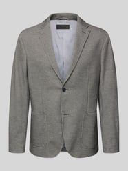 Marynarka na 2 guziki o kroju slim fit ze strukturalnym wzorem od Pierre Cardin - 32