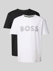 Regular Fit T-Shirt aus Baumwoll-Mix im 2er-Pack von BOSS Green - 28