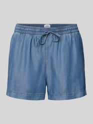 Regular Fit Shorts mit Tunnelzug Modell 'PEMA' von Only Blau - 23