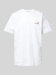 T-shirt z wyhaftowanym logo od Carhartt Work In Progress - 34
