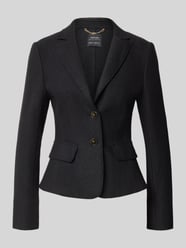 Slim Fit Blazer aus Schurwolle mit Pattentaschen von Marc Cain - 13