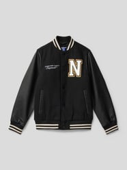 Kurtka baseballowa ze stójką model ‘ORCOLLEGE’ od Jack & Jones Czarny - 39