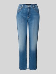 Slim Fit Jeans aus Baumwoll-Mix mit Nietenbesatz von Marc Cain - 37