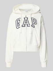 regular fit sweatjack met logostitching model 'Heritage' van GAP - 29