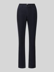 Smalle broek van katoenmix model 'MARY' van Brax - 3