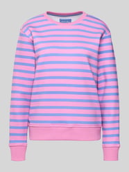 Regular Fit Sweatshirt aus Baumwoll-Mix von Christian Berg Woman Pink - 8
