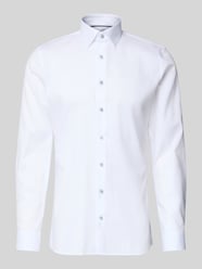 Slim fit zakelijk overhemd met Kentkraag van OLYMP No. Six - 14