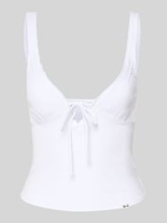 Slim Fit Top mit Spitzenbesatz von GUESS Jeans - 5