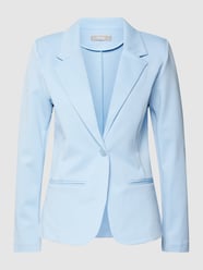 Blazer met gestileerde strookzakken van Fransa Blauw - 25