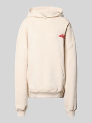 Hoodie met statementprint model 'Love Club' van Karo Kauer Beige - 34
