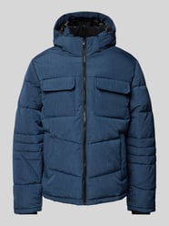 Steppjacke mit Brusttaschen von Jack & Jones Blau - 38