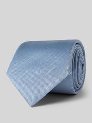 Krawatte mit Label-Detail von BOSS Blau - 41
