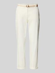 Chinosy o kroju casual fit z dodatkiem bawełny od Christian Berg Woman - 25