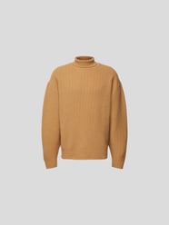 Rollkragenpullover aus reiner Wolle von Filippa K Braun - 1