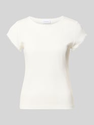 T-shirt met ronde hals van COMMA - 6