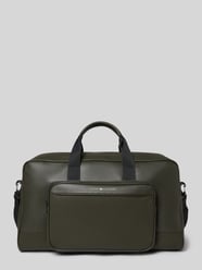 Weekendtas in leerlook van Tommy Hilfiger - 4