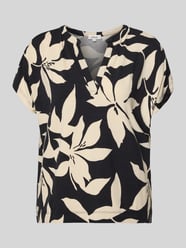 T-shirt z mieszanki wiskozy o kroju relaxed fit od s.Oliver RED LABEL - 2
