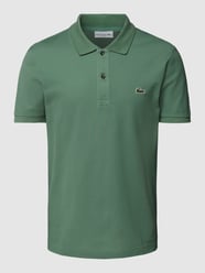 Poloshirt mit Label-Stitching von Lacoste Grau - 27