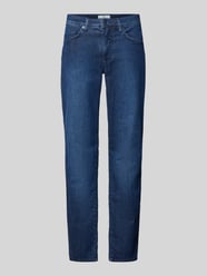 Straight Fit Jeans mit Label-Patch Modell 'CADIZ' von Brax Blau - 4