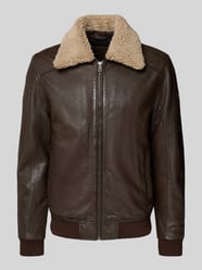 Bomberjack in leerlook van Gipsy - 7