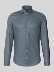 Slim fit zakelijk overhemd met kentkraag van SEIDENSTICKER - 46