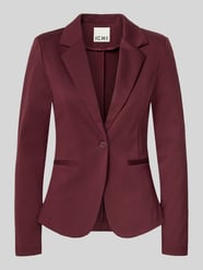Żakiet o kroju slim fit z lamowanymi kieszeniami model ‘KATE’ od ICHI - 42