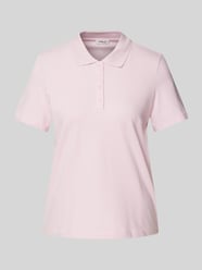 Regular fit poloshirt van katoenmix van s.Oliver RED LABEL Fuchsia - 1