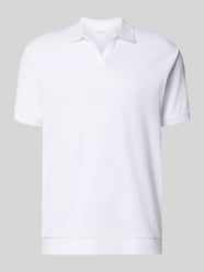 Comfort Fit Poloshirt mit V-Ausschnitt von Lindbergh - 34