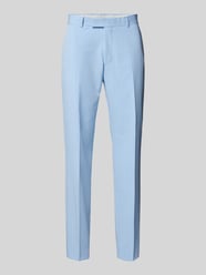 Slim fit pantalon met persplooien, model 'Melwin' van Strellson - 26