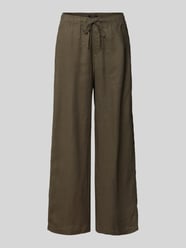 Wide Leg Leinenhose mit elastischem Bund Modell 'Mileni' von OPUS - 42