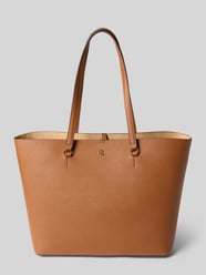 Tote bag van runderleer met labelapplicatie, model 'KARLY' van Lauren Ralph Lauren - 45