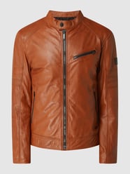 Lederjacke aus Lammleder Modell 'Bexley' - wattiert  von Strellson Orange - 11