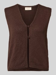 Mouwloos vest met knoopsluiting model 'Grscaliva' van FREE/QUENT - 10