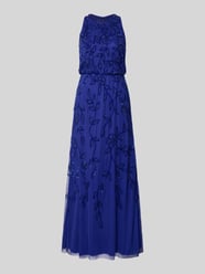 Abendkleid mit Perlen und Pailletten von Adrianna Papell - 25