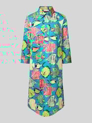 Knielanges Hemdblusenkleid mit 3/4-Arm von Christian Berg Woman - 1