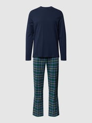 Pyjama aus Baumwolle von Christian Berg Men Blau - 31