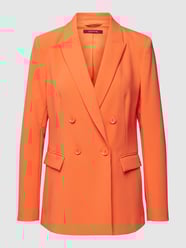 Blazer mit Pattentaschen von comma Orange - 26