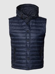 Gilet met steekzakken opzij, model 'KANYA' van FIRE + ICE Blauw / turquoise - 12