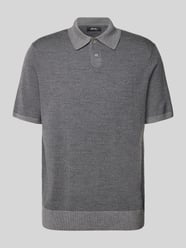 Poloshirt in Strick-Optik von Polo Ralph Lauren Grau - 5