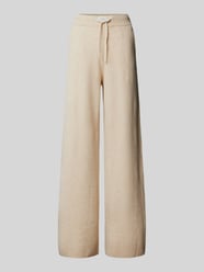 Wide Leg Sweatpants mit Logo-Stitching von TOMMY HILFIGER Beige - 8