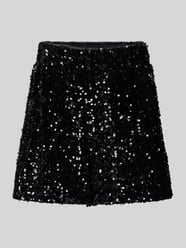 Regular fit short met pailletten, model 'CONFIDENCE' van Only - 3