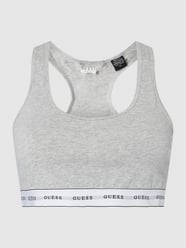 String mit Logo-Bund von Guess Grau - 38
