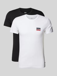 Slim Fit T-Shirt im 2er-Pack von Levi's® - 39