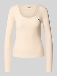 Longsleeve in Ripp-Optik Modell 'COLETTE' von GUESS Activewear - 8
