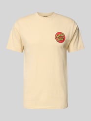 T-Shirt mit Label-Print von SANTA CRUZ Beige - 40